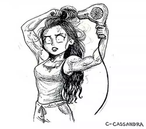 Your Hair Gives You The Best Workout 