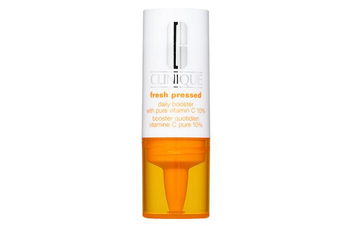 11.  Clinique Fresh Pressed Daily Booster With Pure Vitamin C