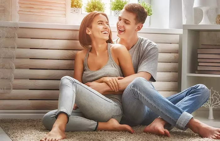 2. Being With Him Seems Like The Best Place To Be