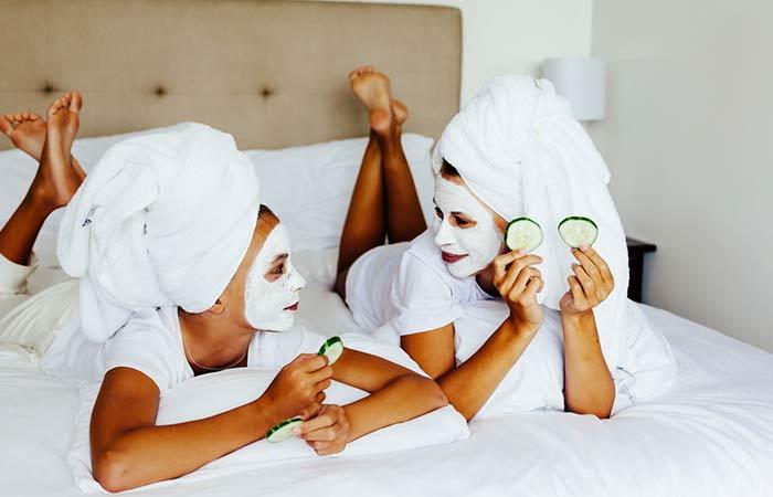 2. Cucumber And Milk Face Pack