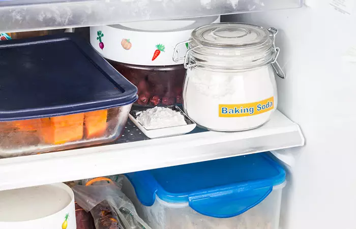 3. Put Odor Removers Inside Your Fridge