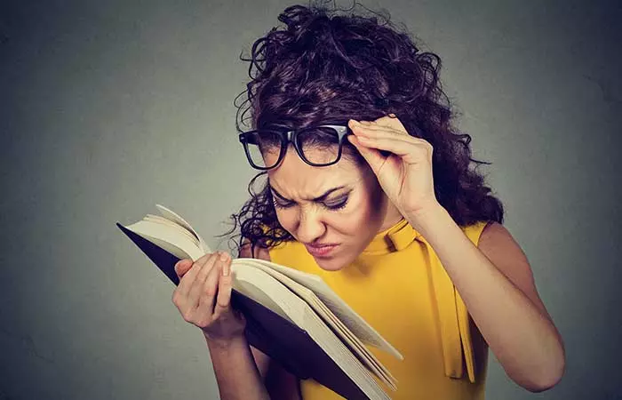 5. Eyesight Issues And Blurred Vision