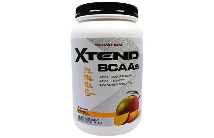 7. Scivation Xtend BCAA Powder, Branched Chain Amino Acids, BCAAs, Mango