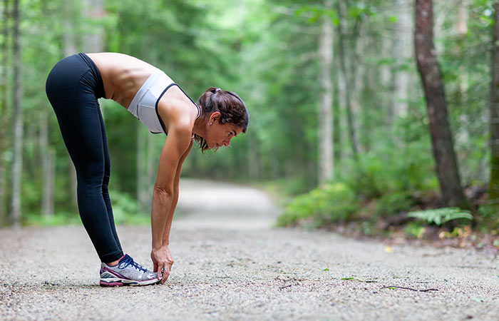 Hamstring stretch