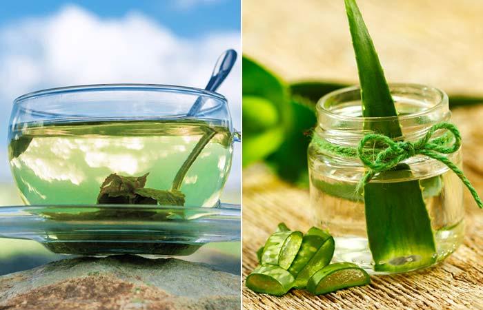 Green Tea And Aloe Vera Face Mask