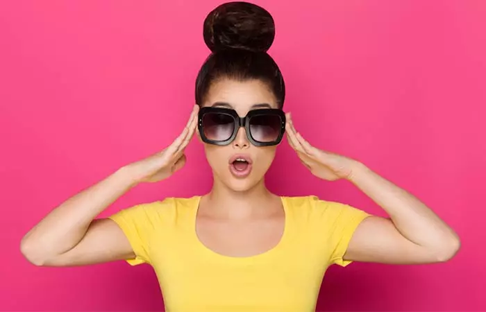 Try A Top Knot Bun 
