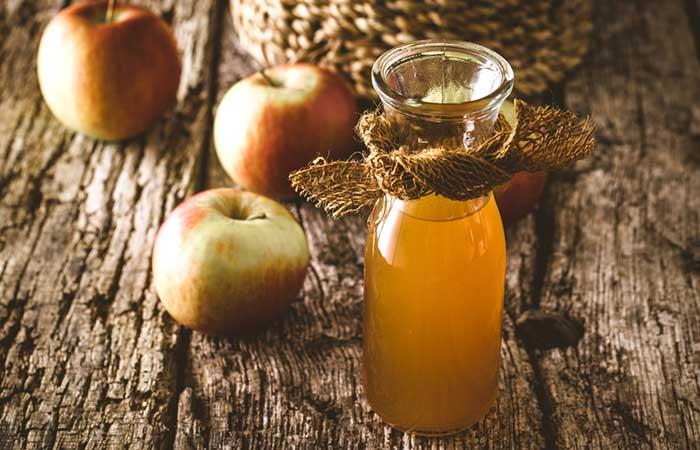 diy apple cider toner