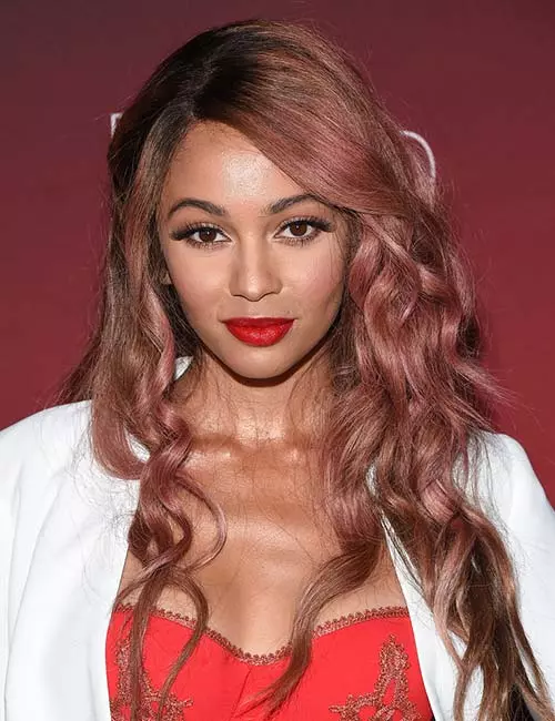 Toni Topaz hair color for black women