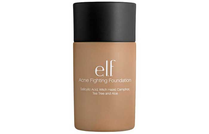 e.l. f Acne Fighting Foundation-лучшие основы для склонной к акне кожи