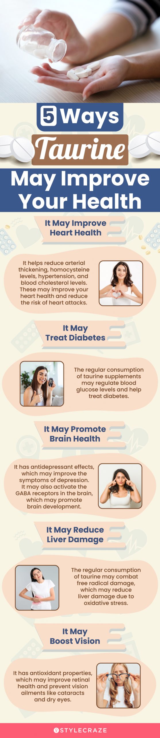 5 ways taurine may improve your health (infographic)