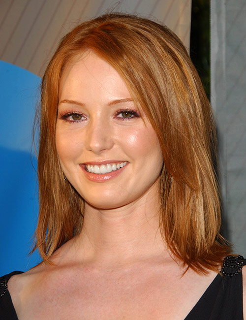 Red-haired actress Alicia Witt