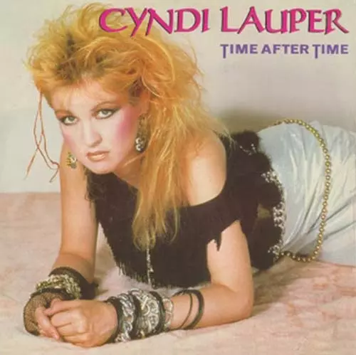 Cyndi Lauper 80s hairstyle