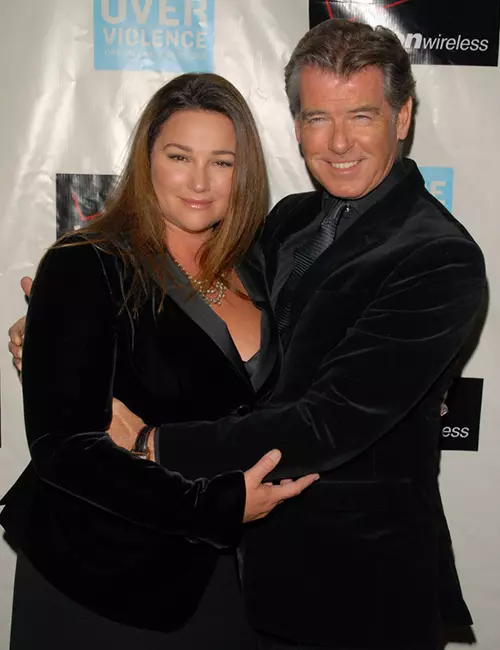 Keely Shaye with her husband Pierce Brosnan