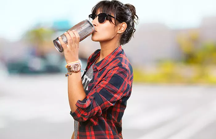 Drinking Straight From A Can