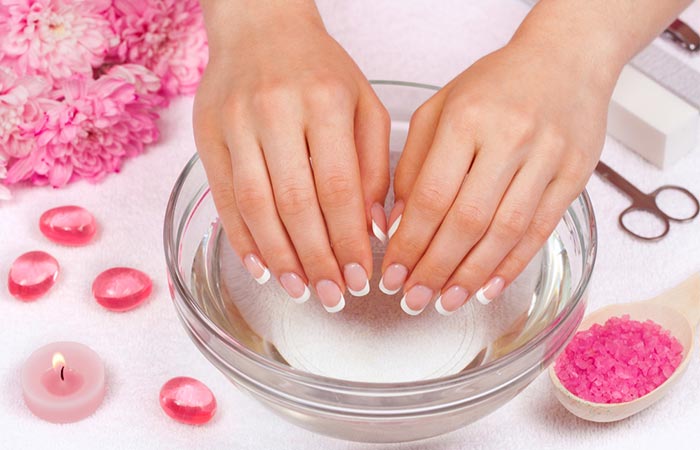 Freeze your nails in ice-cold water to dry your nail polish faster