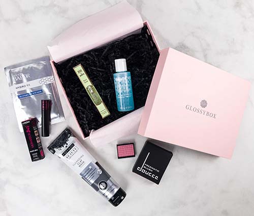 Glossybox makeup subscription box