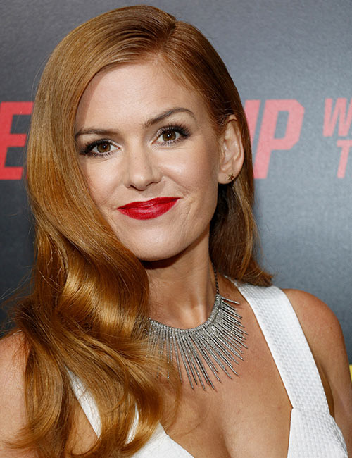 Red-haired actress Isla Fisher