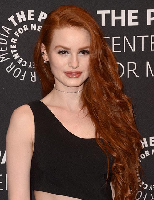 actress with frizzy red hair