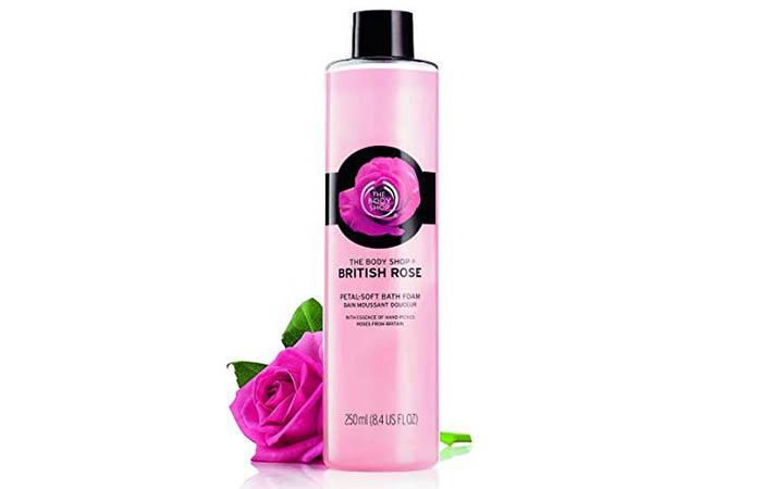The Body Shop British Rose Foam The Body Shop British Rose Foam - Best Bubble Baths