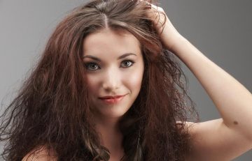 Coarse hair may become frizzy and tangled