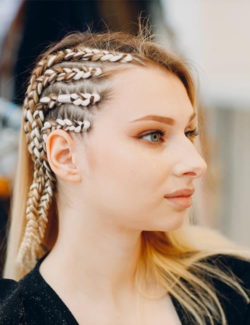 Betty cooper braid hairstyle for a girl-next-door look