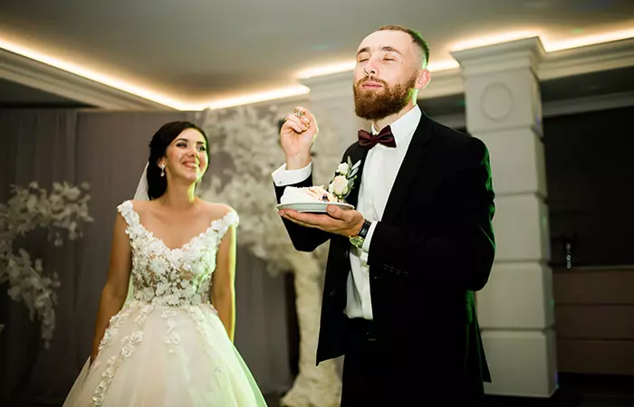 Don’t Eat Too Much In Your Own Wedding