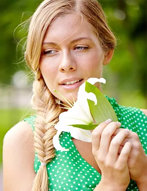 Fishtail side braid hairstyle for the beach