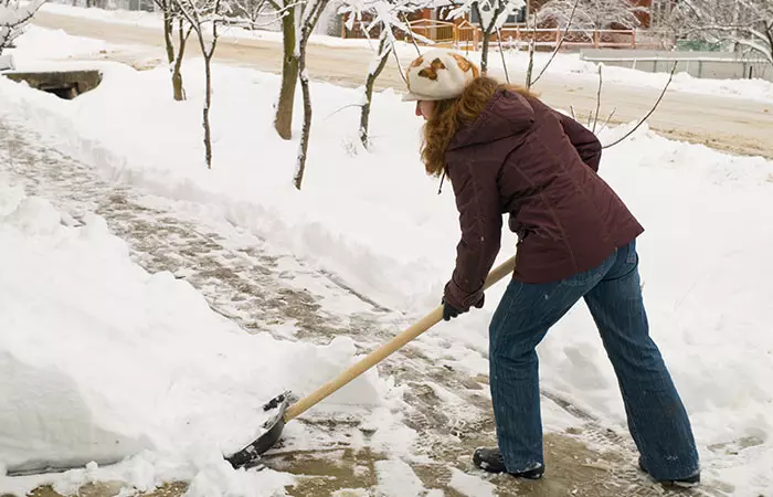 For Shoveling The Snow