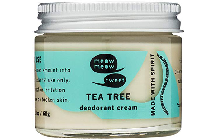 Meow Meow Tweet Tea Tree Deodorant Cream