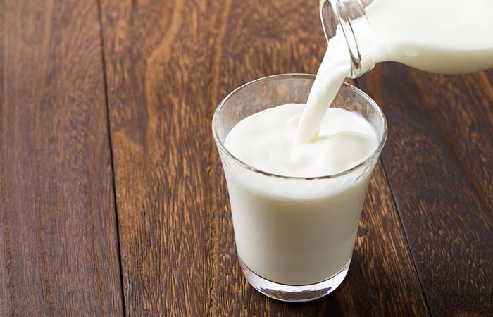 Milk as a natural source of peptides for skin