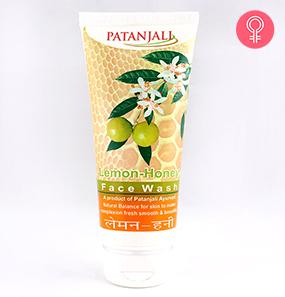 ayur lemon and honey face wash