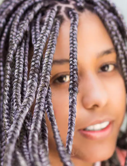 Short box braids a protective hairstyle
