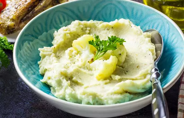 Swap Mashed Potato With Mashed Cauliflower