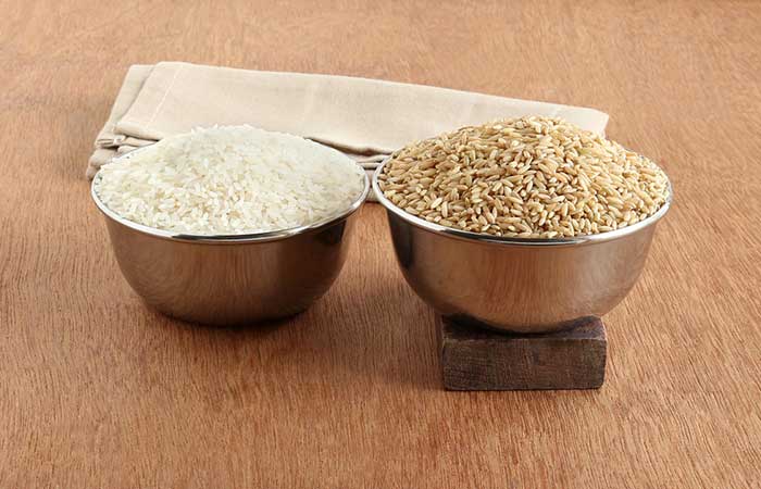 Swap White Rice With Brown Rice