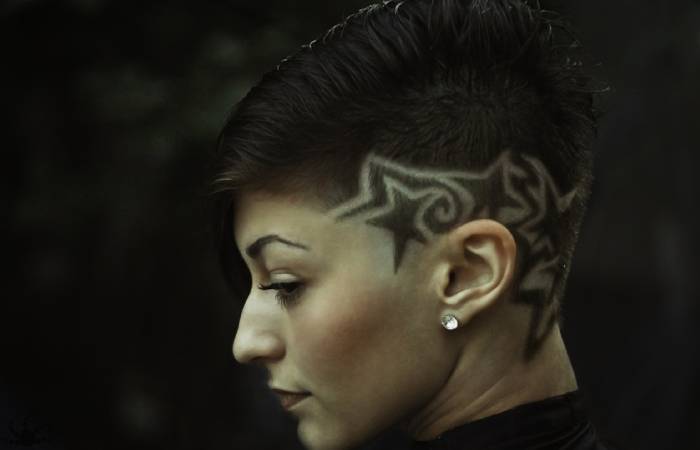 28 Bold Shaved Hairstyles for Women | Shaved Hair Designs