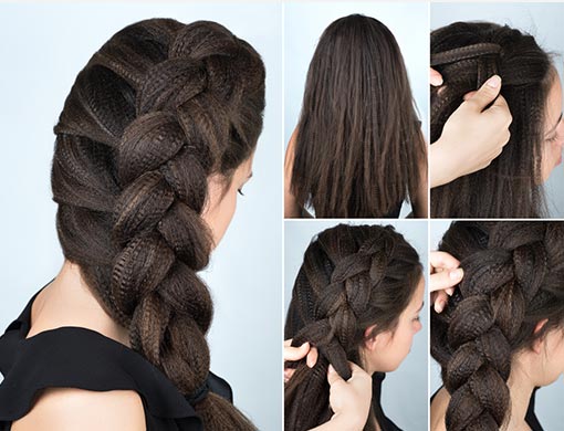 Young Dutch side braid hairstyle for any outing