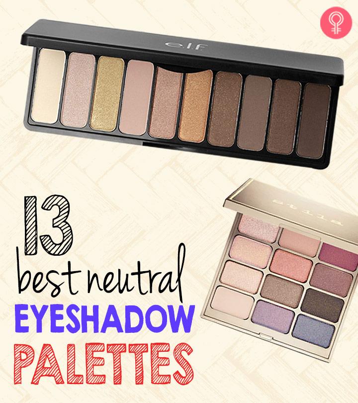 neutral shimmer eyeshadow palette