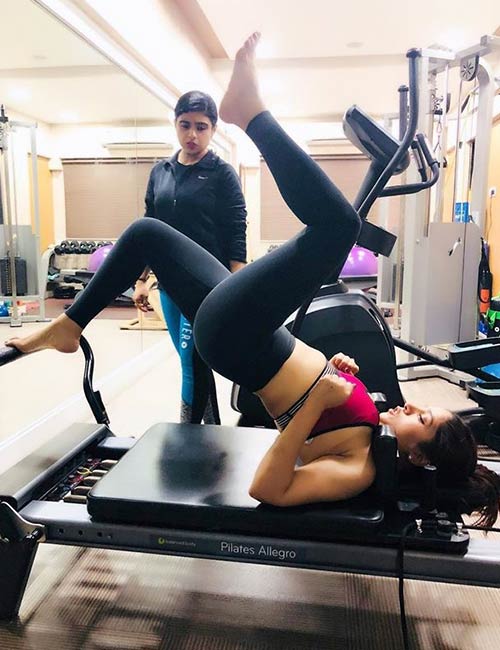 Bhumi Pednekar's workout regimen