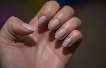 Chipped Nail Paint