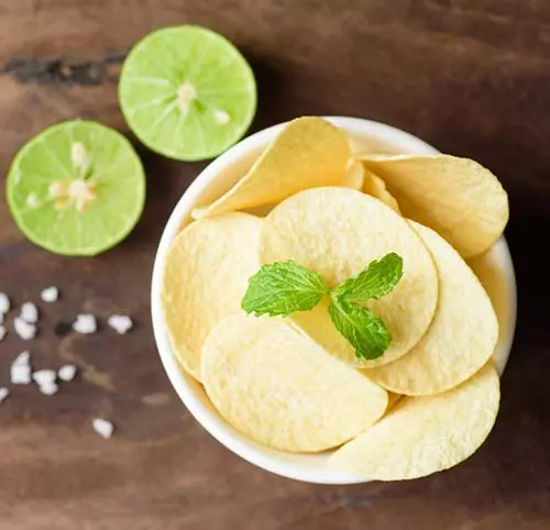 Lemon Juice And Hot Chips