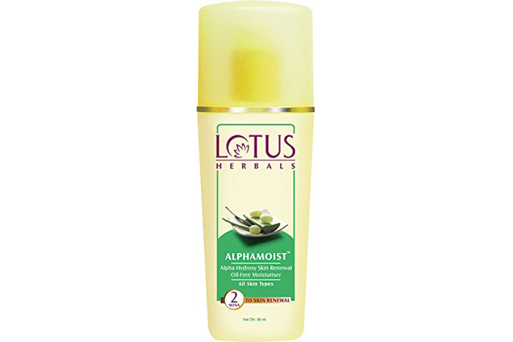 Lotus Herbal AlphaMoist Alpha Hydroxy Skin Renewable Oil Free Moisturizer