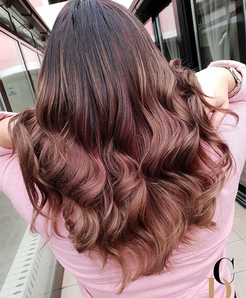 37 Rose Brown Hair Shades That Will Inspire You To Visit The Salon