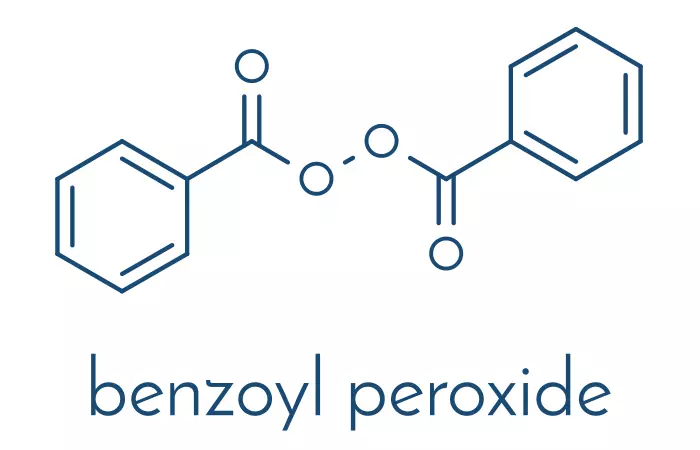 Benzoyl peroxide structure