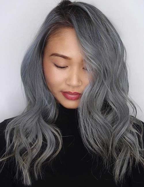 Grey Haired Chinese Women