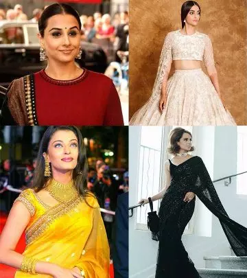 Actresses Represented Indian Culture