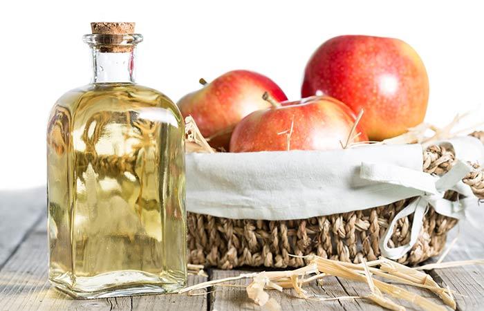 Apple vinegar for dark underarms