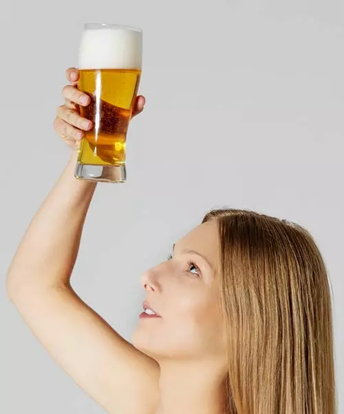 Beer Can Help You Get Healthier Hair
