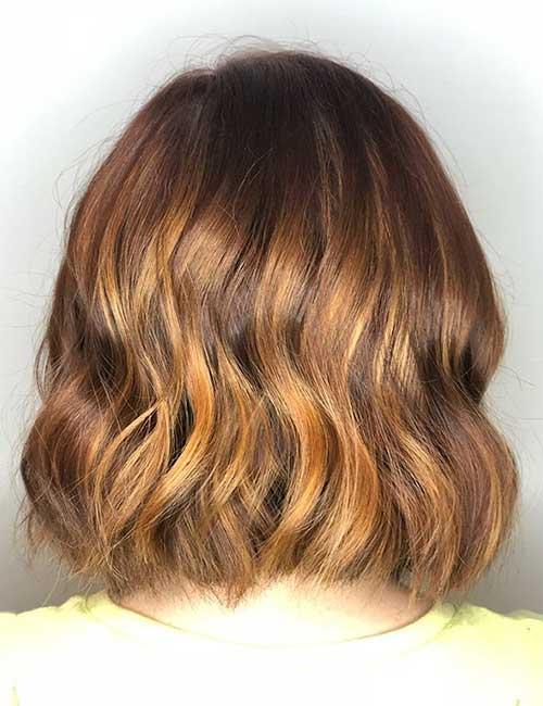 Bright Dark Blonde Highlights