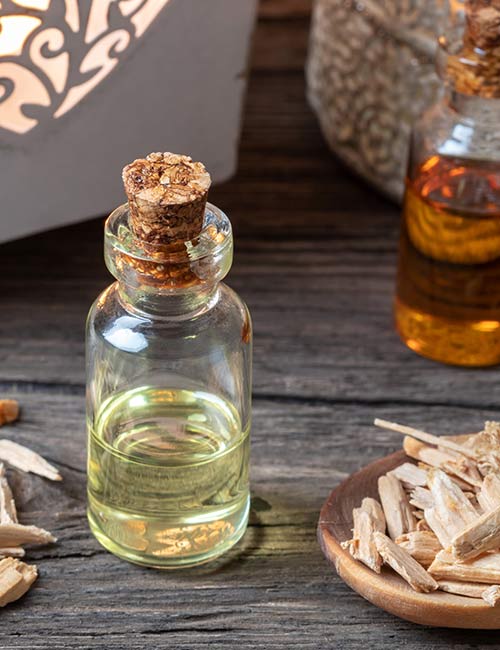 Cedarwood essential oil for hair growth