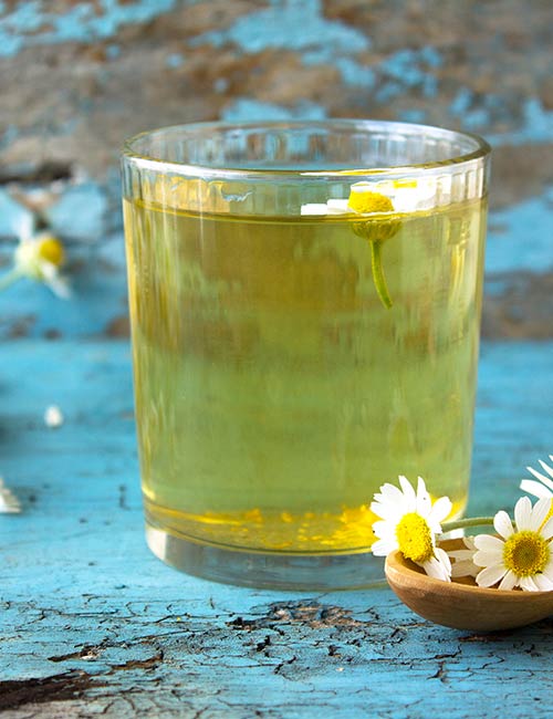 Chamomile essential oil for hair growth